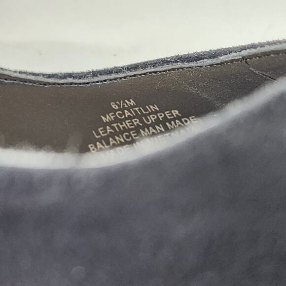 Marc Fisher Caitlin Point Toe Black Heels Size 6.5M Black Suede Pumps - Picture 7 of 8